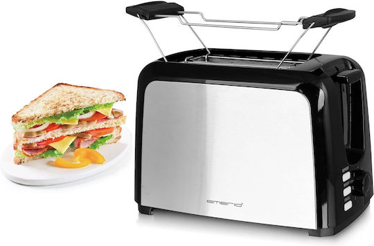 Emerio Toaster 2 Slots 750W Inox