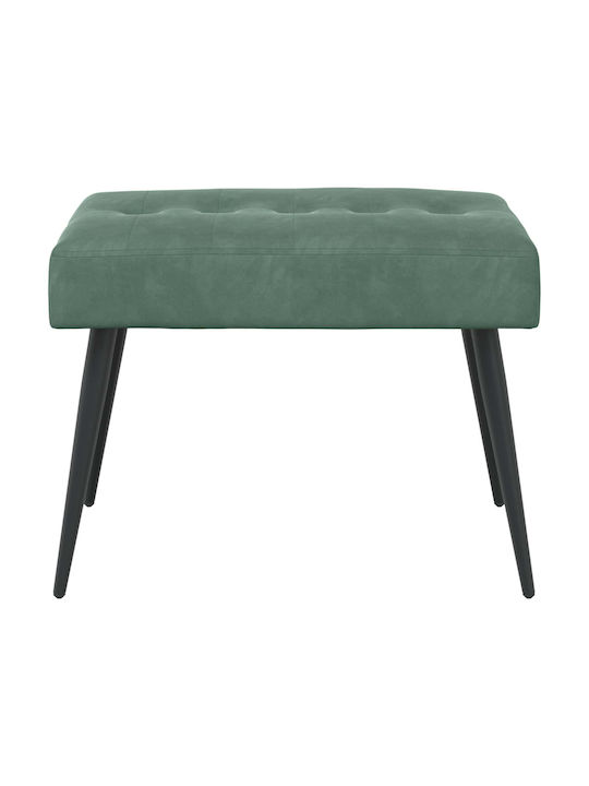 Velvet Light Blue Dining Bench 60x40x45cm