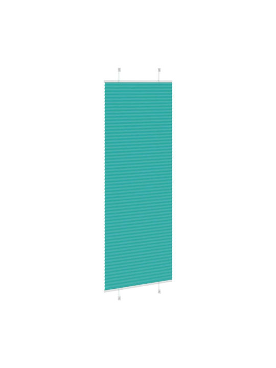 vidaXL Rolete Geam Semi-Blackout Albastru Petrol Lățime 70xÎnălțime 200 cm 4015409
