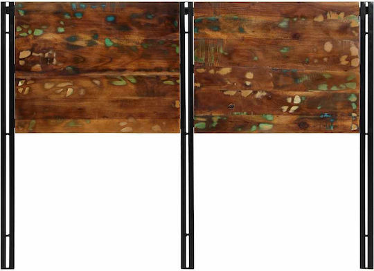 vidaXL Kopfstützen Für Betten Hölzernes Beiges 140x100cm