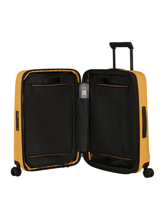 Samsonite Essens Cabin Hard Suitcase Yellow Height 55cm
