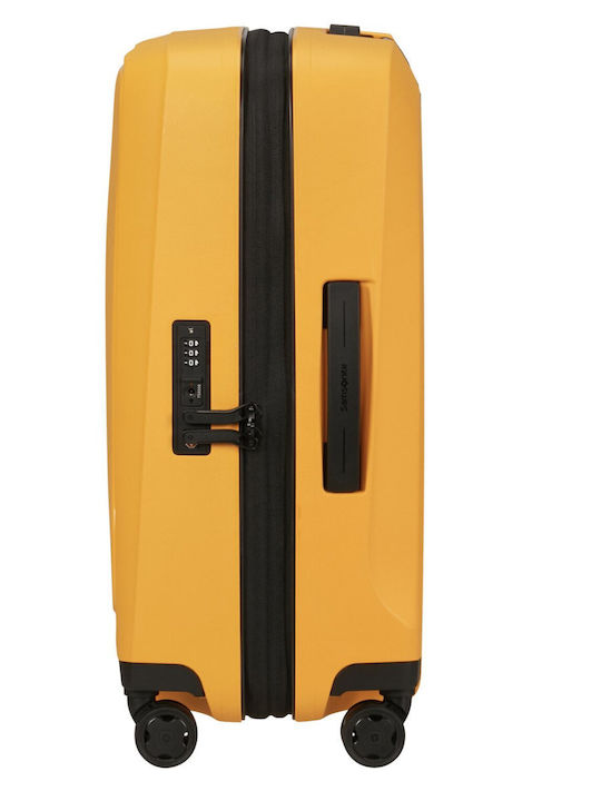 Samsonite Essens Cabin Hard Suitcase Yellow Height 55cm