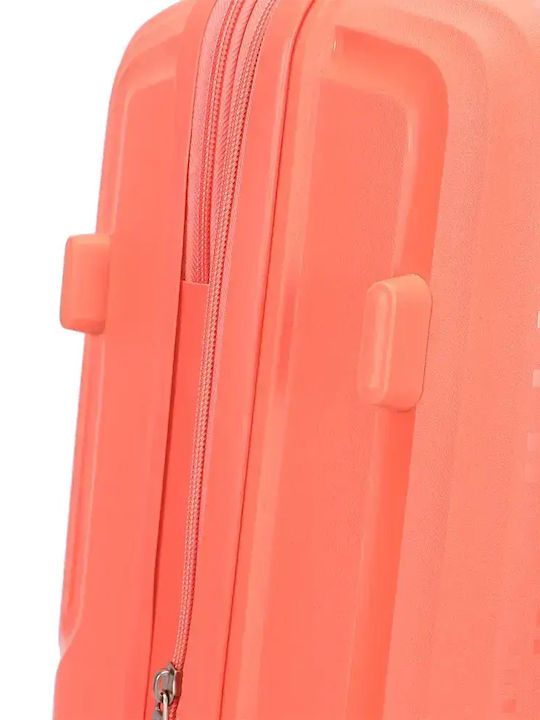 Amber Valiză De Călătorie Mare Scură Peachy Red Înălțime 75cm