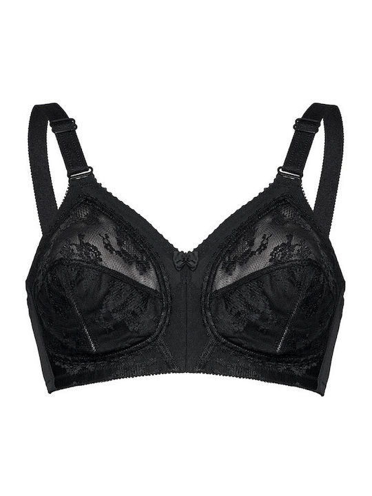 Doreen Lace Bra without Padding without Underwire Black