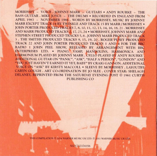 The Smiths The Smiths - Louder Than Bombs CD Μουσικής