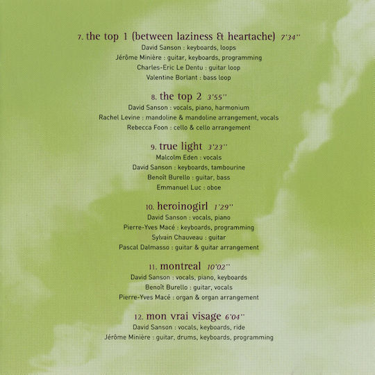 That Summer Clear CD Μουσικής