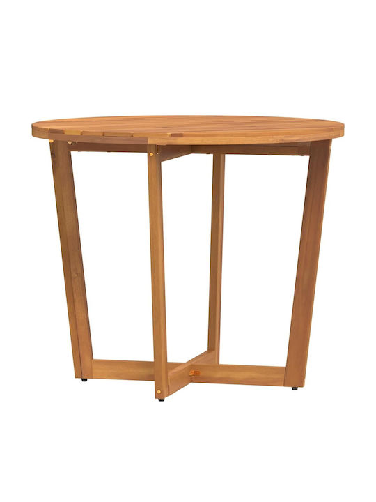 Garden & Outdoor Furniture Sets Dining Room Set 5 Pieces Acacia