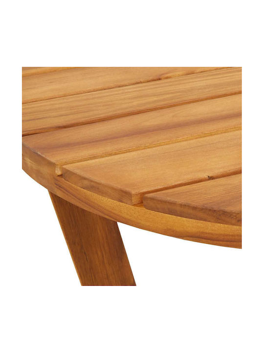 Garden & Outdoor Furniture Sets Dining Room Set 5 Pieces Acacia