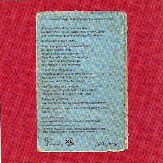 Alfie A Word In Your Ear CD Μουσικής