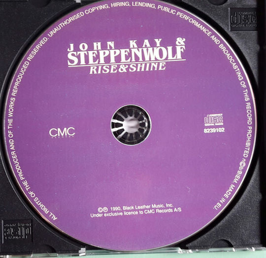 John Kay & Steppenwolf Rise & Shine CD Μουσικής