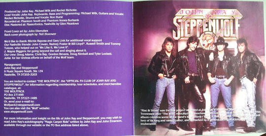 John Kay & Steppenwolf Rise & Shine CD Μουσικής