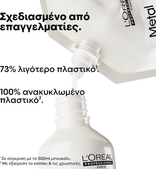 L'Oréal Professionnel Metal Detox Refill Шампоан За Възстановяване и Подхранване и Дълбоко Почистване За Боядисана Коса 1000ml