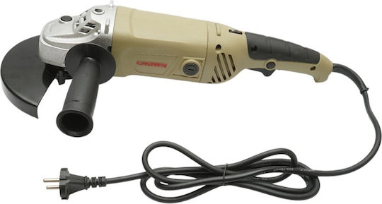Crown Τροχός 180mm Ρεύματος 2300W με Ρύθμιση Στροφών