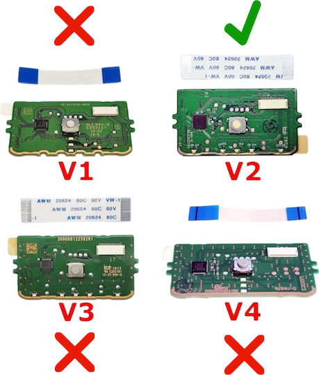 Πλακέτα Touchpad Touchpad Big Ic Board 20240625 V.2 Bdm-010 Χειριστήριο Sony Playstation 5 Ps5 Gamepad Dualsense Edge Controller Flex Cable 18pin Κωδ.1-game309