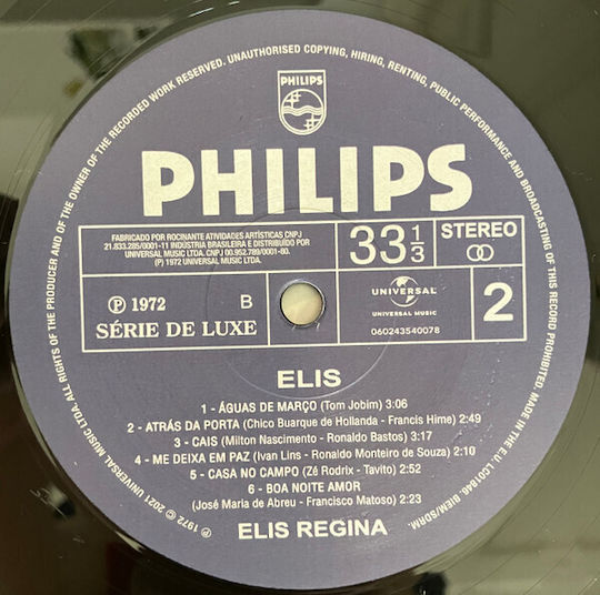 Elis Regina Elis Vinyl