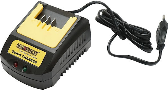 Crownman Τροχός 115mm Μπαταρίας Brushless με Ρύθμιση Στροφών 1x4Ah