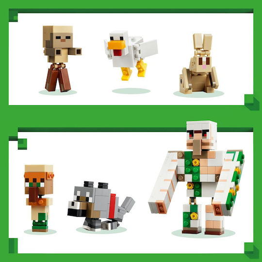LEGO Minecraft Desert Attack with Chicken Jockey for Ages 9+ 428 Pieces