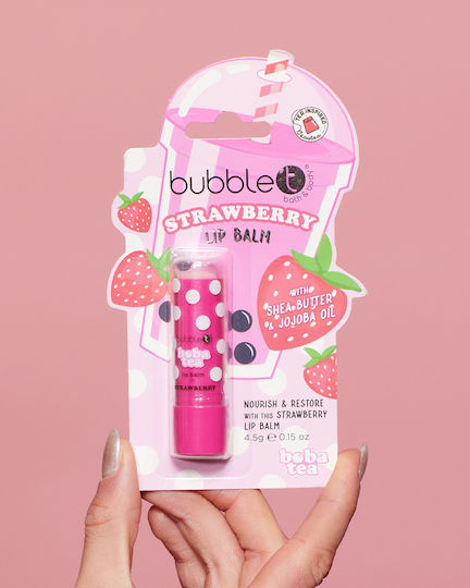 Bubble T Lippen Balsam Strawberry 4.5gr