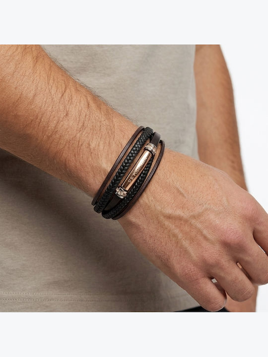 U.S. Polo Assn. Brățară Pentru Bărbați Tip Cuff Din Piele U.S. Polo Assn. Brățară Pentru Bărbați Tip Cuff Din Piele