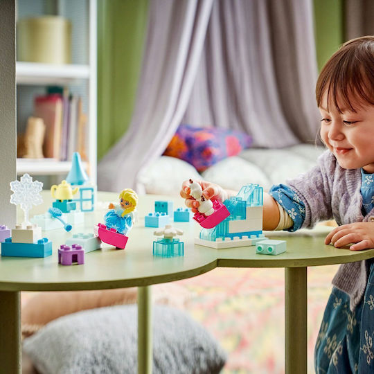 LEGO Duplo Frozen Creative Box with Elsa and Olaf for 2+ Years 37 Pieces