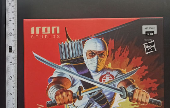 Iron Studios G.I. Joe Cobra Storm Shadow Statuie Art Scale 1/10 Bds Mib