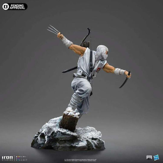 Iron Studios G.I. Joe Cobra Storm Shadow Statuie Art Scale 1/10 Bds Mib