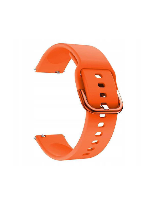 Spacecase Silicone Strap Orange (Universal 20mm)
