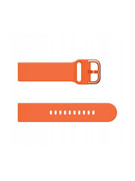 Spacecase Silicone Strap Orange (Universal 20mm)