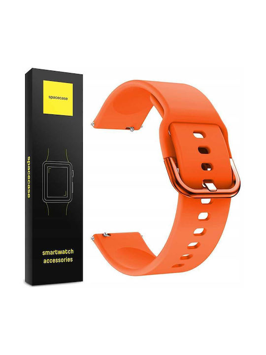 Spacecase Silicone Strap Orange (Universal 20mm)