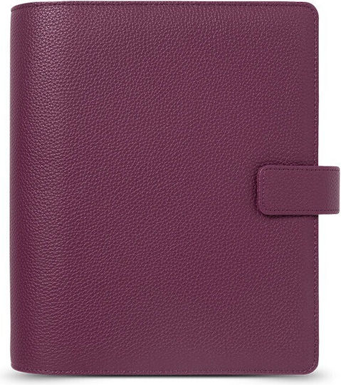 Filofax Ετήσιο Organizer Μωβ Δερμάτινο