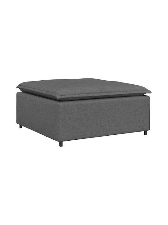 Corner Couch with Right Corner Dark Gray 312x205x64 cm