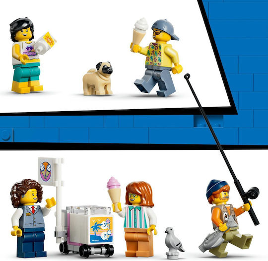 LEGO City Classic Beach Tram За 7+ Години 693 Бройки