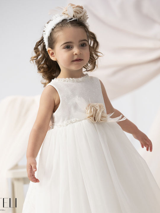 Vinteli Weißes Taufkleid