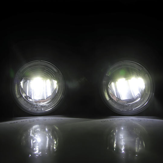 Einparts Drl Scheinwerfer Dodge Jeep Wrangler Cherokee 2in1 Nebelscheinwerfer