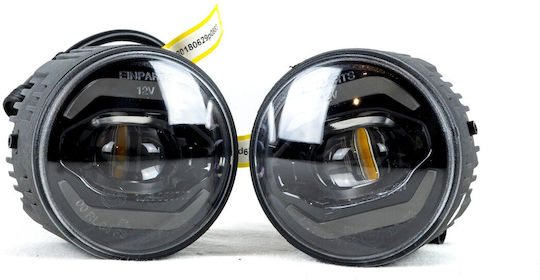Einparts Drl Duolight Nissan Dl41 2-în-1 Funcție Faruri Antipană