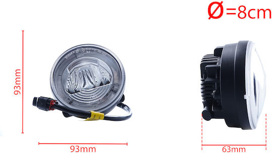 Einparts Drl Duolight Toyota Dl05 Rav4 Camry Yaris Fog Function