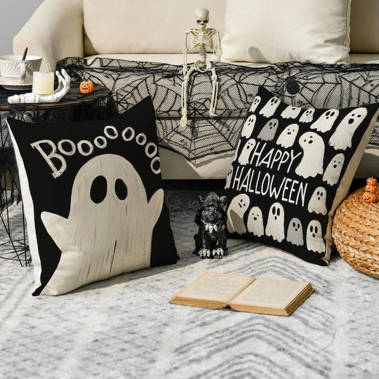 Artoid Mode Decorative Pillow Case Halloween Polka Dot 45x45cm