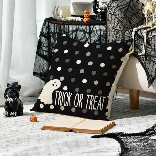 Artoid Mode Decorative Pillow Case Halloween Polka Dot 45x45cm