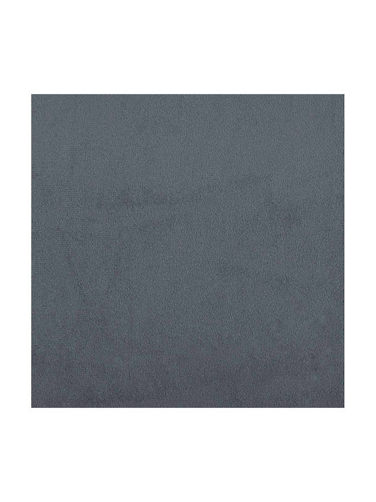 Canapea Cu Două Locuri Din Catifea Gri Închis 200x100x64cm