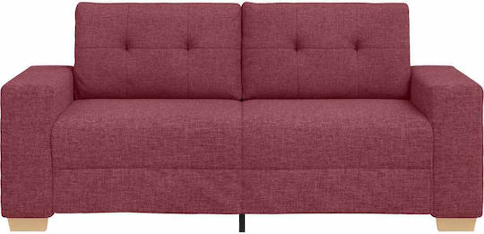 Doppelsitzer Sofa Rot 180x77x82cm