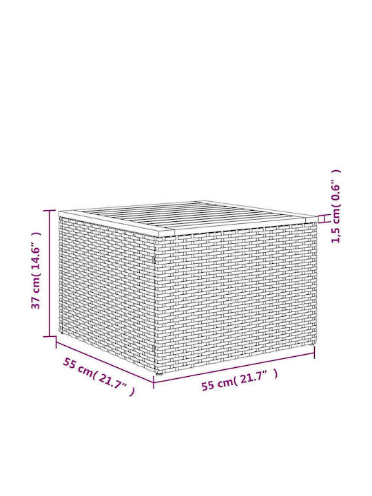 Set Cameră De Zi Pentru Exterior 6 Piese Gri Cu Perne