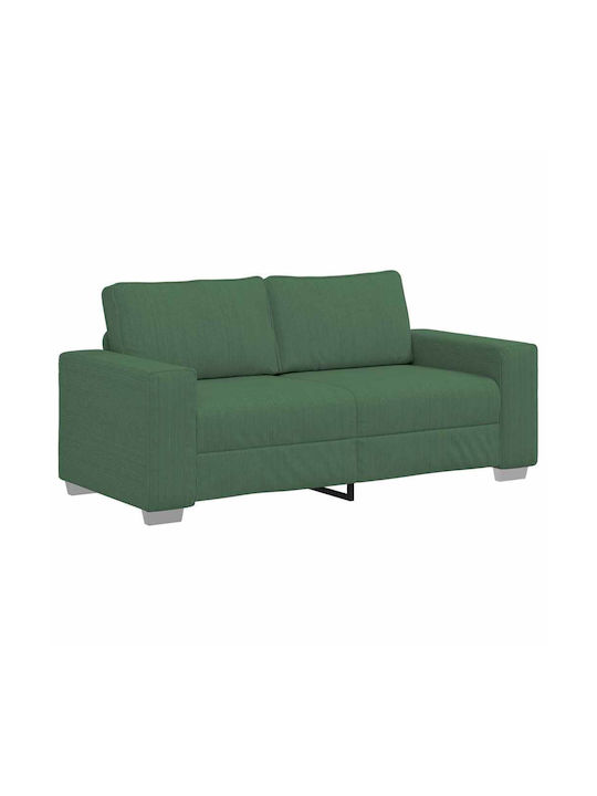 Two-Seater Couch Bed Dark Green 180x77x82cm