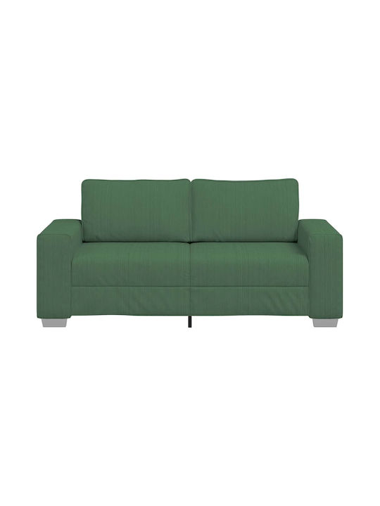 Two-Seater Couch Bed Dark Green 180x77x82cm
