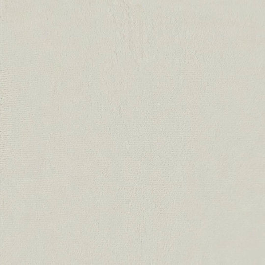Two-Seater Velvet Couch Cream 124x67x74.5 cm