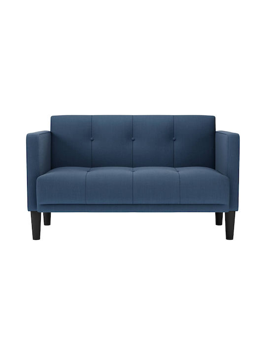 Doppelsitzer Sofa Blau 124x67x74,5cm