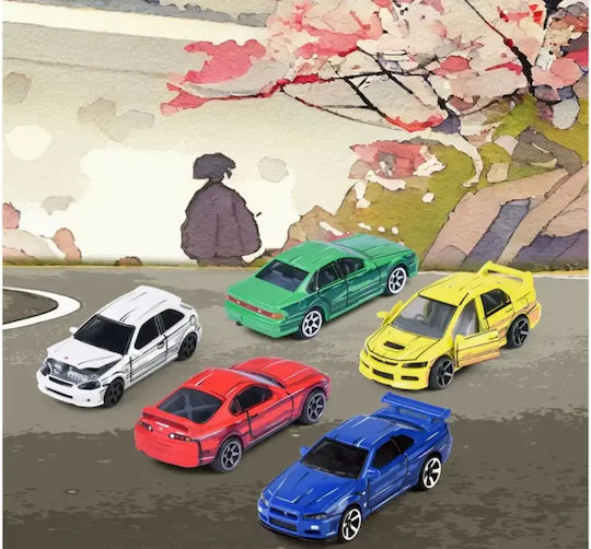 Σετ Δώρου 5 Μαχαίρια Αυτοκινήτων Japan Series 1:64 Majorette
