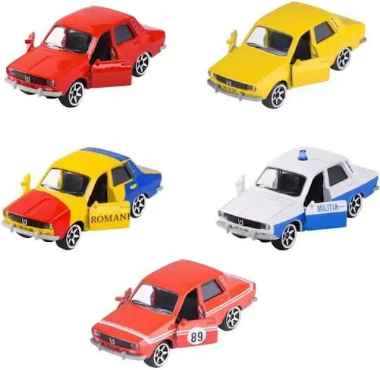 Majorette 1:64 Dacia 1300 Geschenkset mit 5 Auto Messer