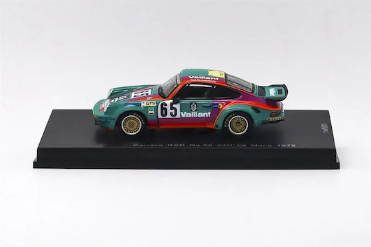 Model Mașină Porsche 911 Carrera Rsr #65 24 Orele De Le Mans 1975 Sprowis Bolanos Scara 1:64 Spark