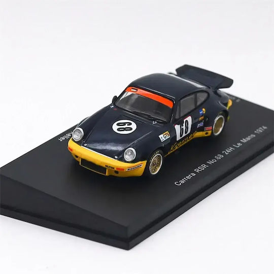 Model Mașină Porsche 911 Carrera RSR 3.0 Nr 68 24 Orele Le Mans 1974 H Heyer E Kremer P Keller Scara 1:64 Spark 1:64 Spark