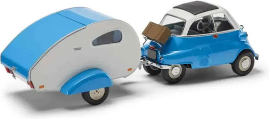 Model Mașină BMW Isetta Remorcabil Scara 1:18 Dealer Edition Minichamps